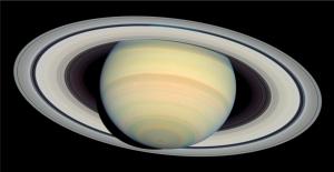 Saturn from Below