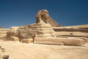 Great Sphinx as shown in Wikipedia