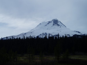 Mt Hood on May 10, 2015 from Elk Meadows