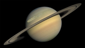 Saturn-White Storm